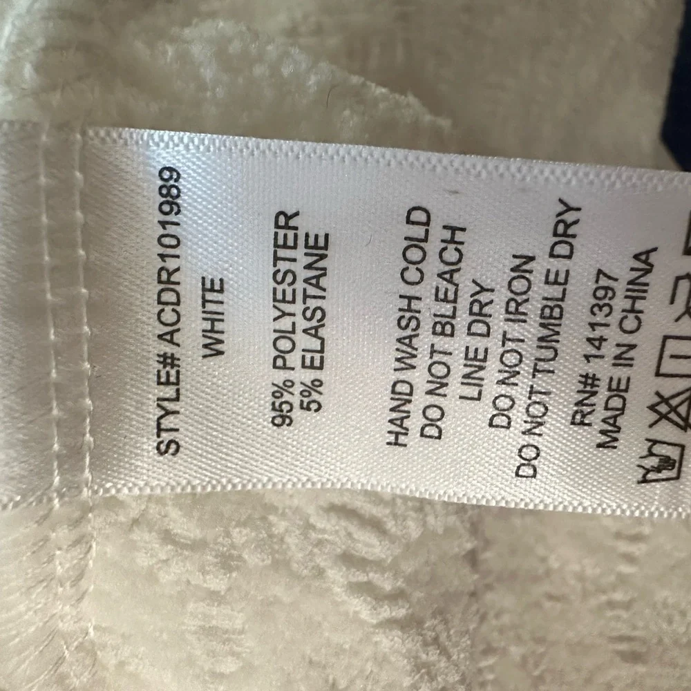Astr White Textured Dress - Picture 4 of 4